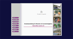 Desktop Screenshot of learny.know-how-sozial.de